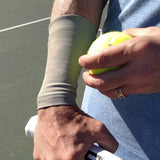 TOPSPIN Suntan 6 Inch Tennis Skin Tone Wrist Covers