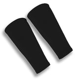 Black Volleyball Forearm 9 Inch Protection Sleeves