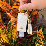 iM Sports Keychain with Refillable Sanitizer Bottle Holder
