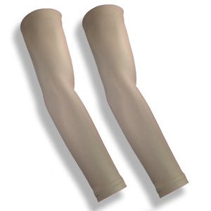 Cappuccino Protective Arm Sleeves for Golf