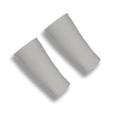 TOPSPIN Grey 6 Inch Tennis Wrist Cover Sleeves