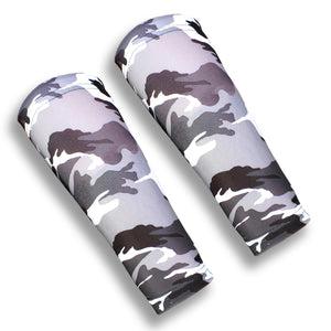 Grey Camo 9 Inch Compression Volleyball Forearm Sleeve