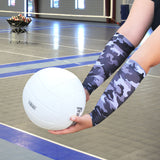 grey camo volleyball forearm covers