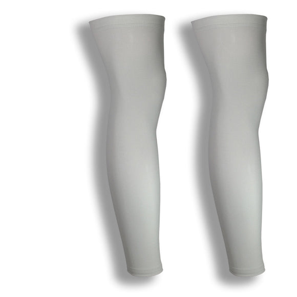 iM Sports CIRCUIT Silver Grey Cycling Leg Coolers