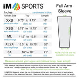 CROSSOVER Basketball Full Arm Size Chart iM Sports