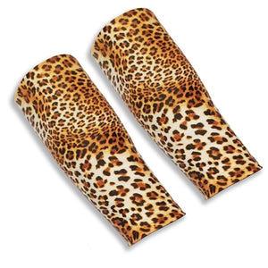 Leopard Forearm Protective Volleyball Sleeves