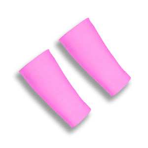 TOPSPIN Pink 6 Inch Wrist Sleeves for Tennis