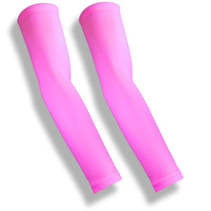 Pink Full Arm Golf Sun Sleeves