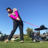 pink cooling arm sleeves for golf