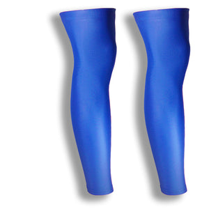 iM Sports CHEETAH Royal Blue Running Full Leg Sleeves
