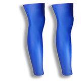 iM Sports CHEETAH Royal Blue Running Full Leg Sleeves