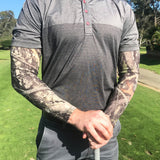 LONG DRIVER True Timber Pattern Full Arm Golf Sleeves