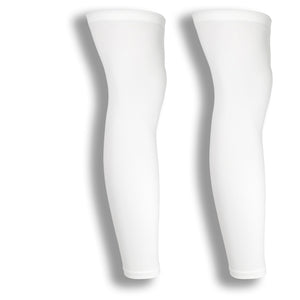 iM Sports CHEETAH White UV Leg Running Sleeves