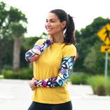 womens full arm volleyball sleeves