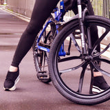 iM Sports CIRCUIT Purple Cycling Leg Sleeves